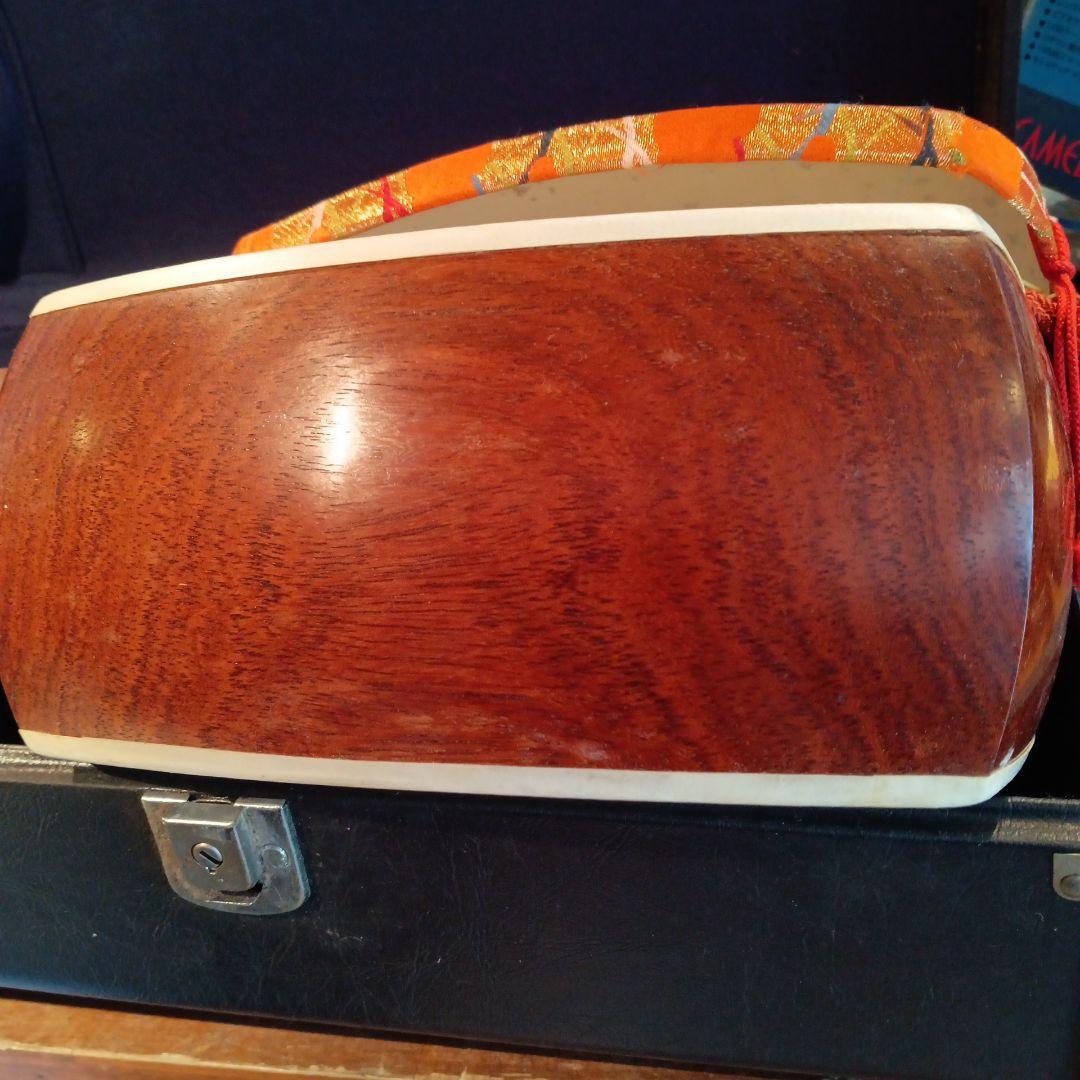 高級　三味線　本体　ケース付