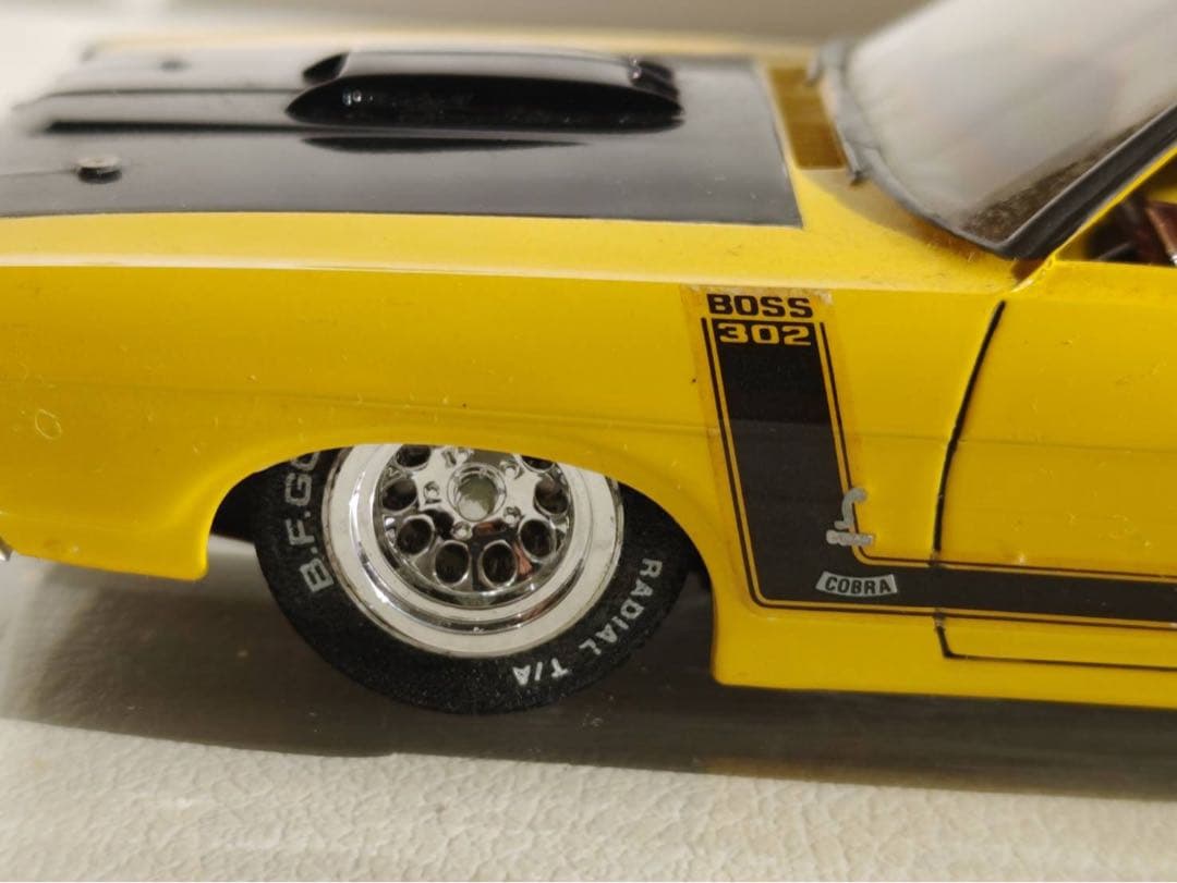 1970年フォードトリノコブラBOSS302 1/25サイズスロットカ−完成品