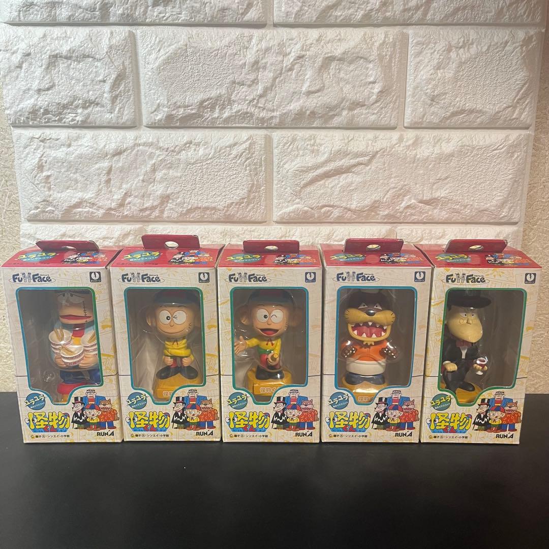 怪物くん ユラユラ首ふり マスコット 全5種セット