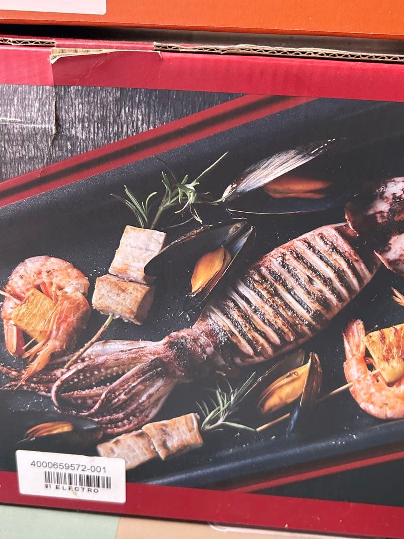 新品 レコルト ホームバーベキュー オプション付　レッド BBQ