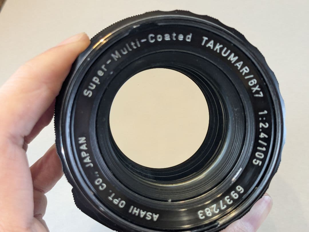 TAKUMAR 6×7 105mm f2.4 難アリ