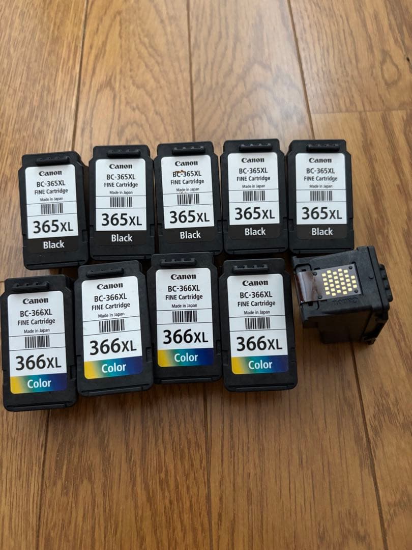 Canon 純正 空カートリッジBC-365XL 366XL 10個セット