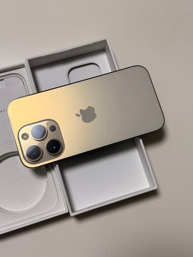 iPhone14 Pro 128GB ゴールド SIMフリー 国内正規品 箱付