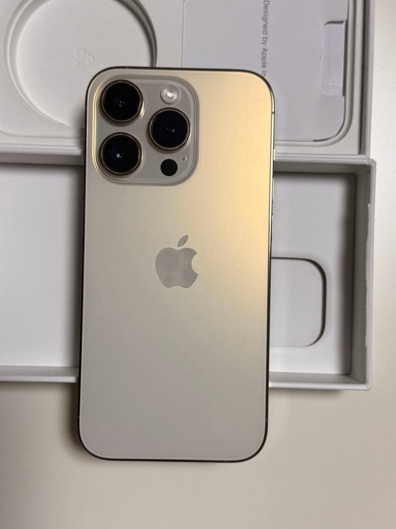 iPhone14 Pro 128GB ゴールド SIMフリー 国内正規品 箱付