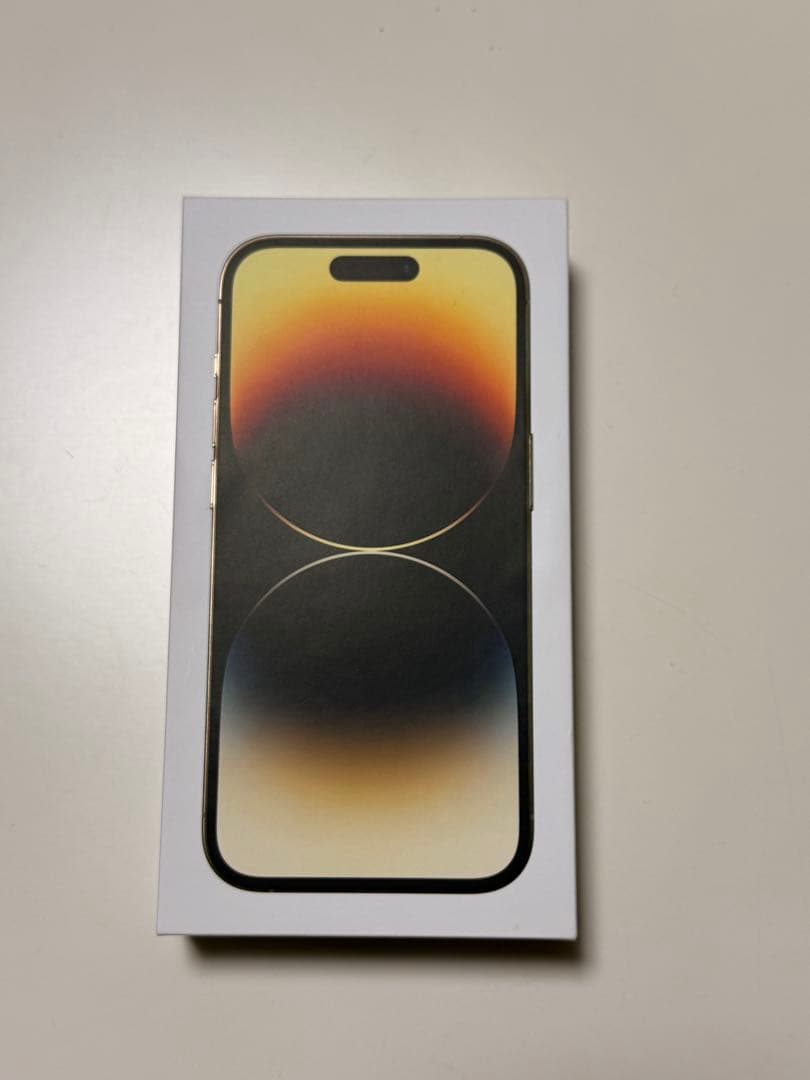 iPhone14 Pro 128GB ゴールド SIMフリー 国内正規品 箱付