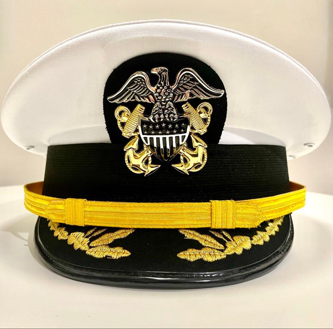 制帽、海軍(アメリカ海軍上級幹部専用)頭囲58cm