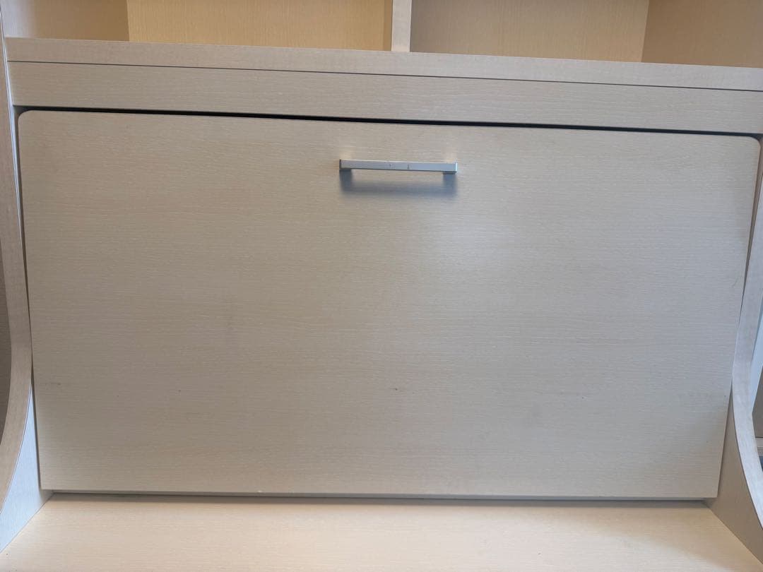 ライティングデスク 木目ホワイト