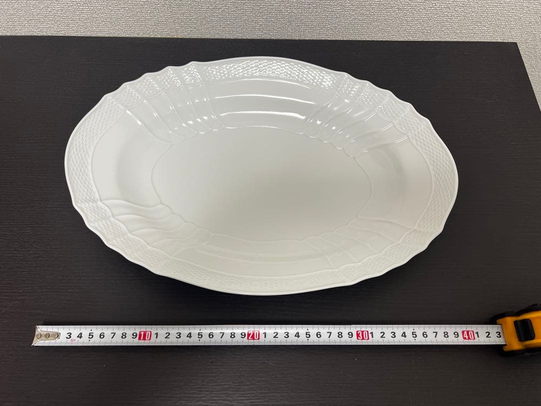 新品未使用 リチャードジノリ ベッキオホワイト オーバル プレート