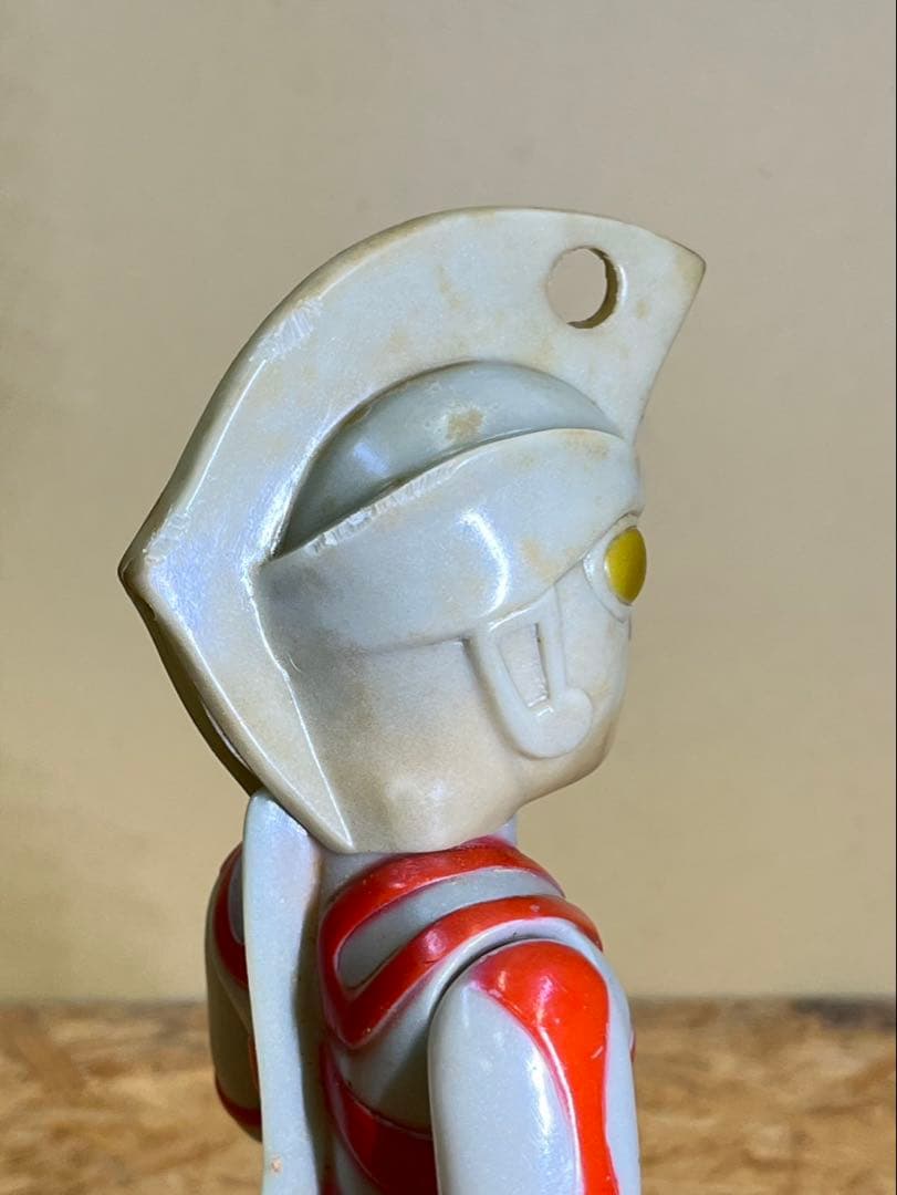 ★当時物 ブルマァクウルトラマンエース　面取れ　ソフビ