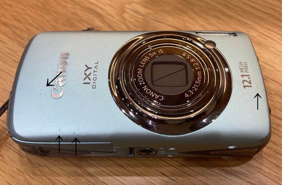 【動作確認済】 Canon IXY DIGITAL 930 IS ブルー