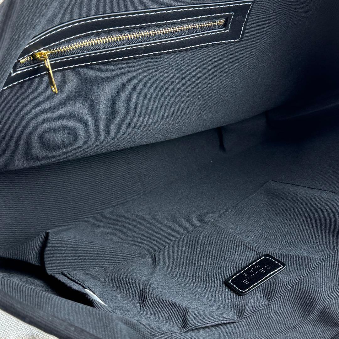 CELINE セリーヌ ホリゾンタルカバ キャンバス トートバッグ