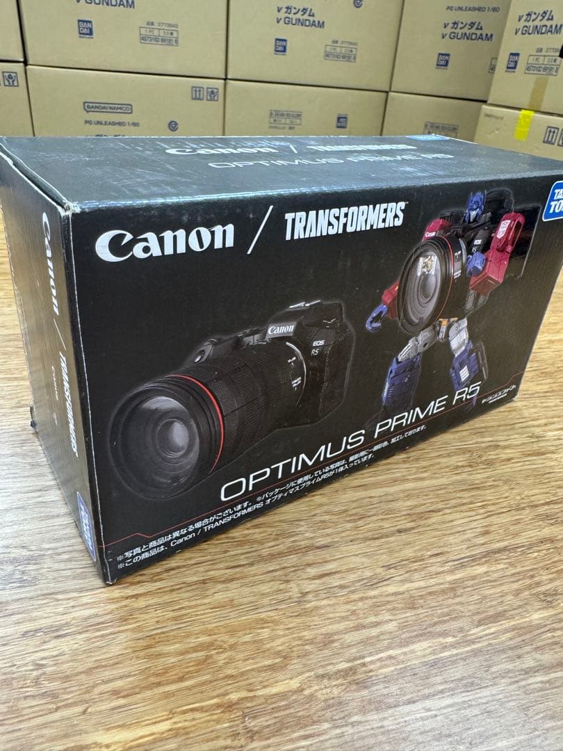 Canon トランスフォーマー オプティマスプライムR5 カメラ外箱ダメージ有り