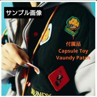 Vaundy パッチベストフーディ ベストのみ 刺繍パッチ1個付