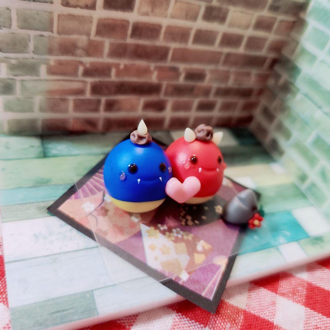 節分☆赤鬼&青鬼　イワシさんも♡