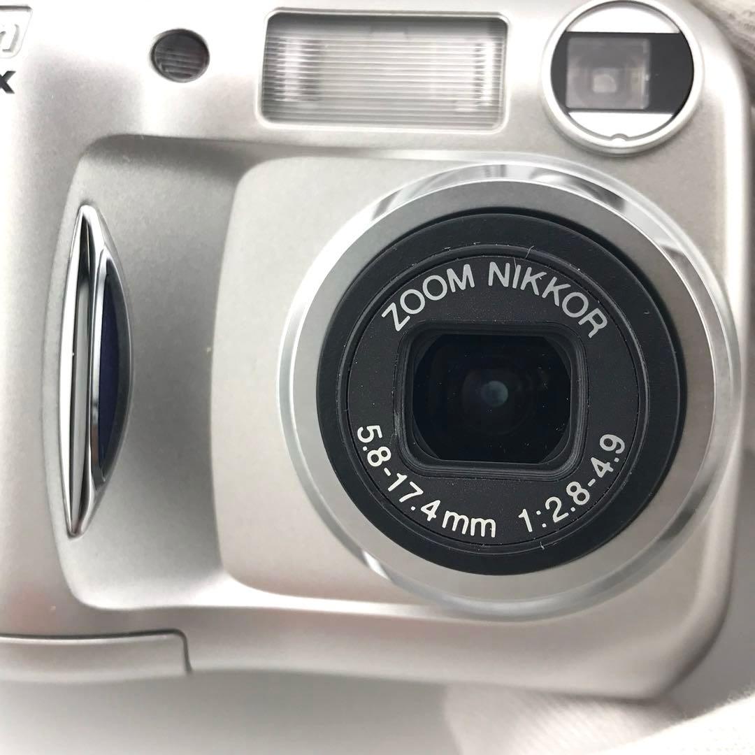 実写美⭕️美品【動作確認済】Nikon COOLPIX 3100 シルバー