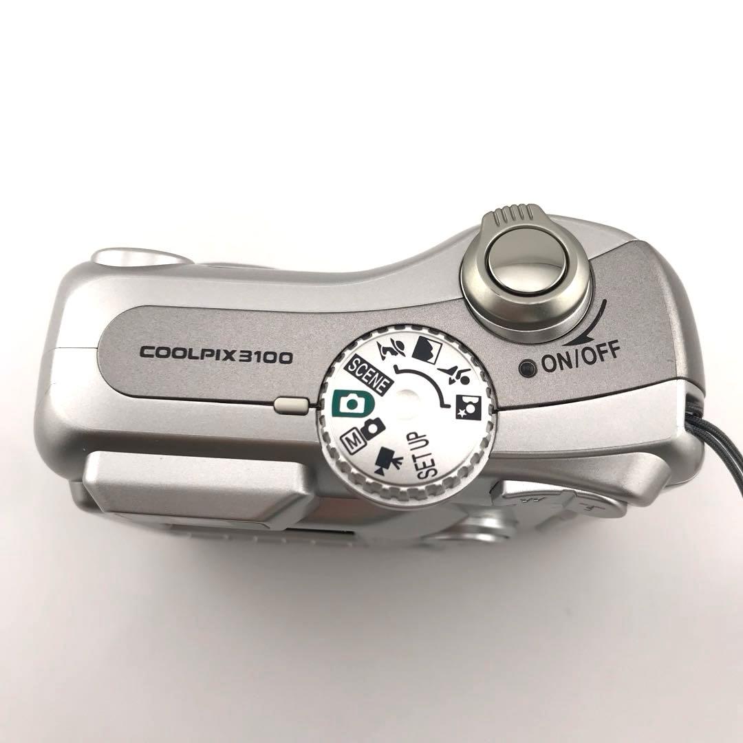 実写美⭕️美品【動作確認済】Nikon COOLPIX 3100 シルバー