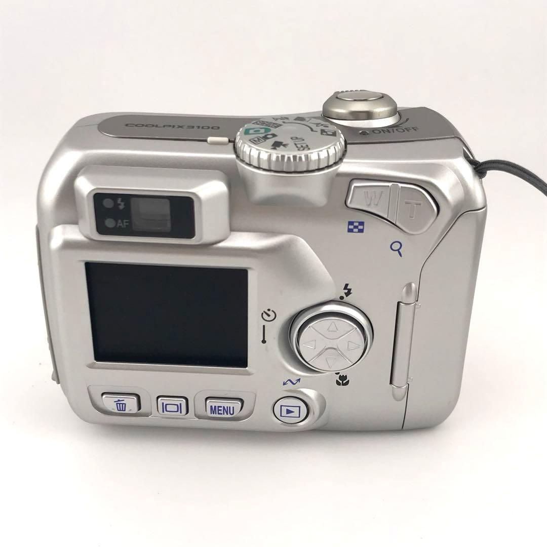 実写美⭕️美品【動作確認済】Nikon COOLPIX 3100 シルバー