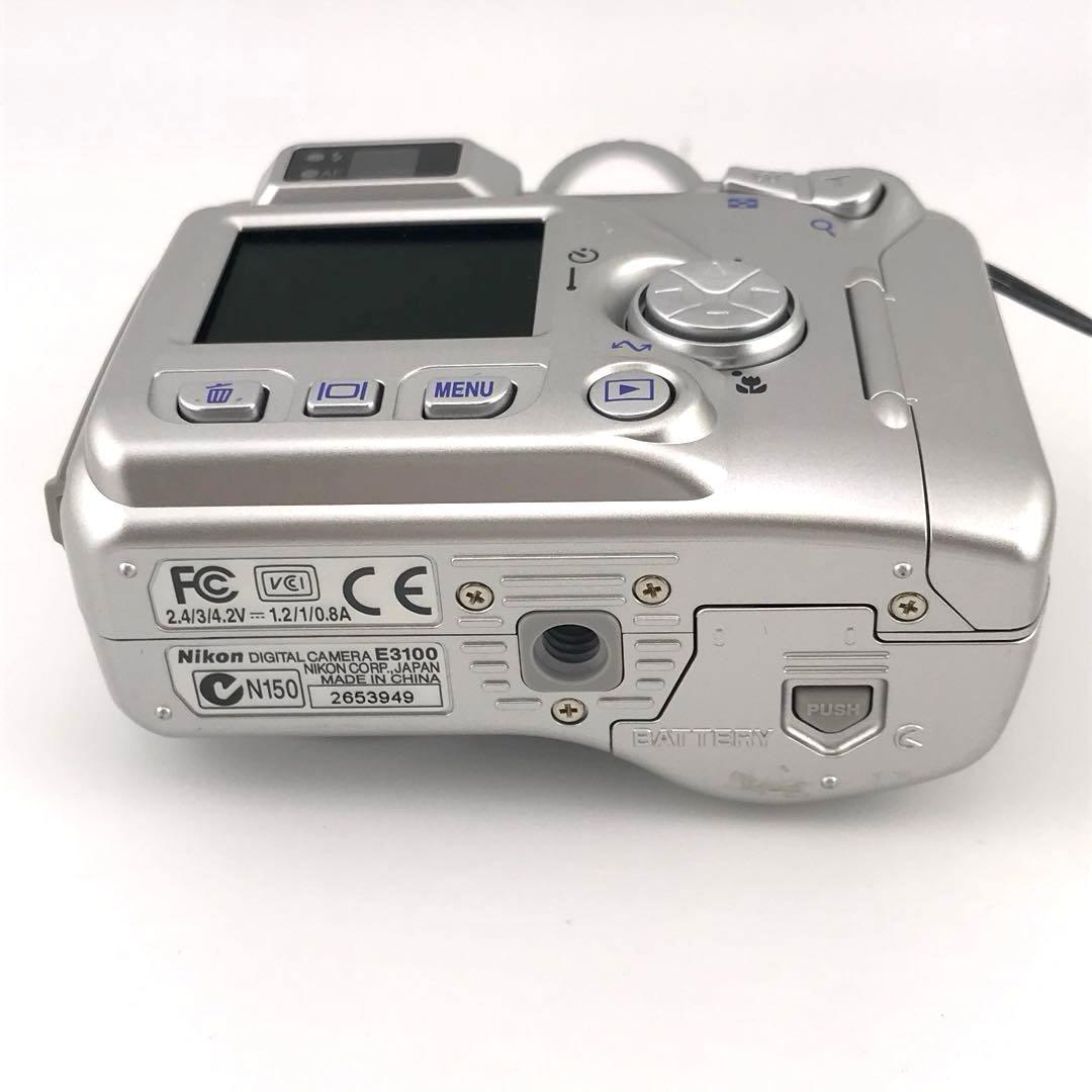 実写美⭕️美品【動作確認済】Nikon COOLPIX 3100 シルバー