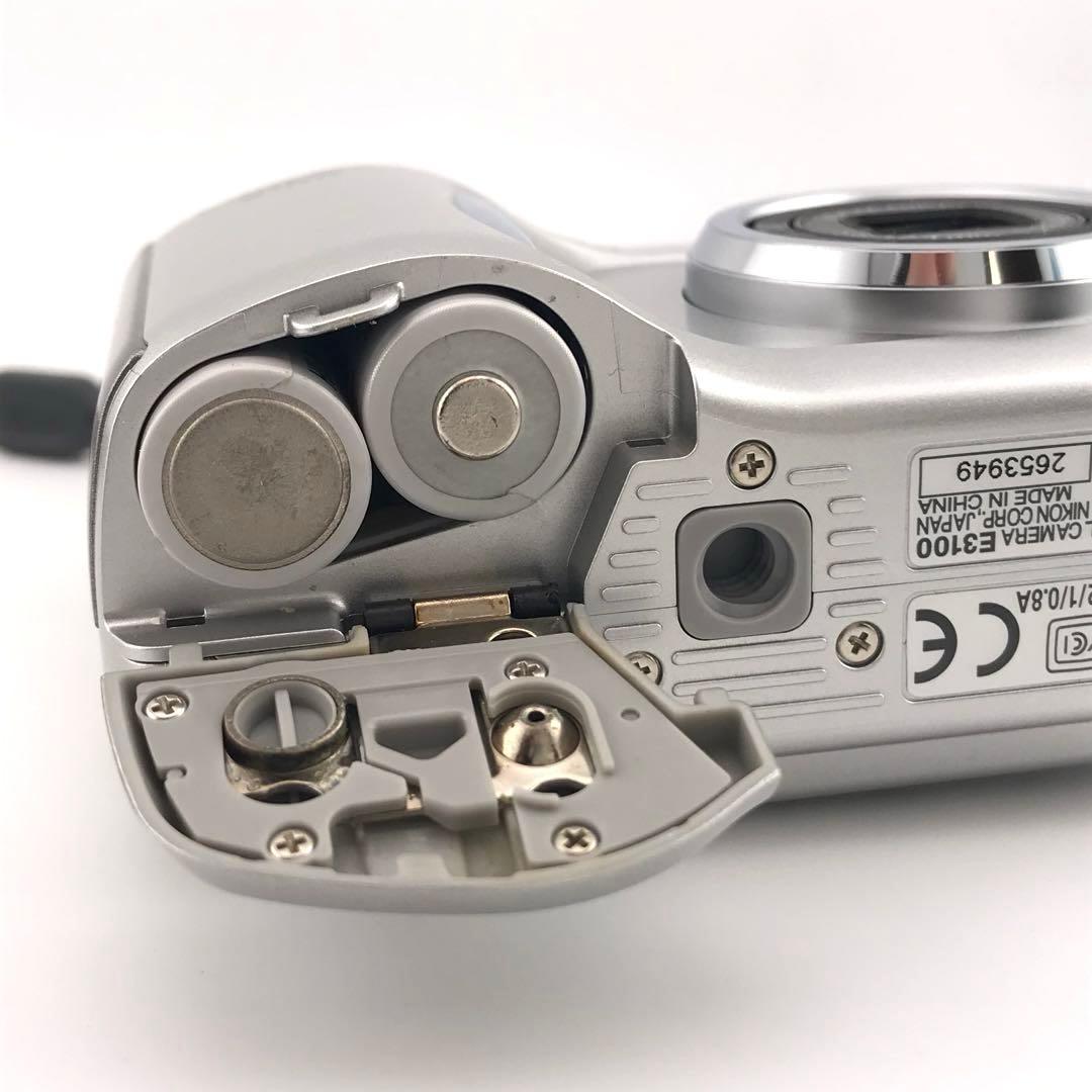 実写美⭕️美品【動作確認済】Nikon COOLPIX 3100 シルバー