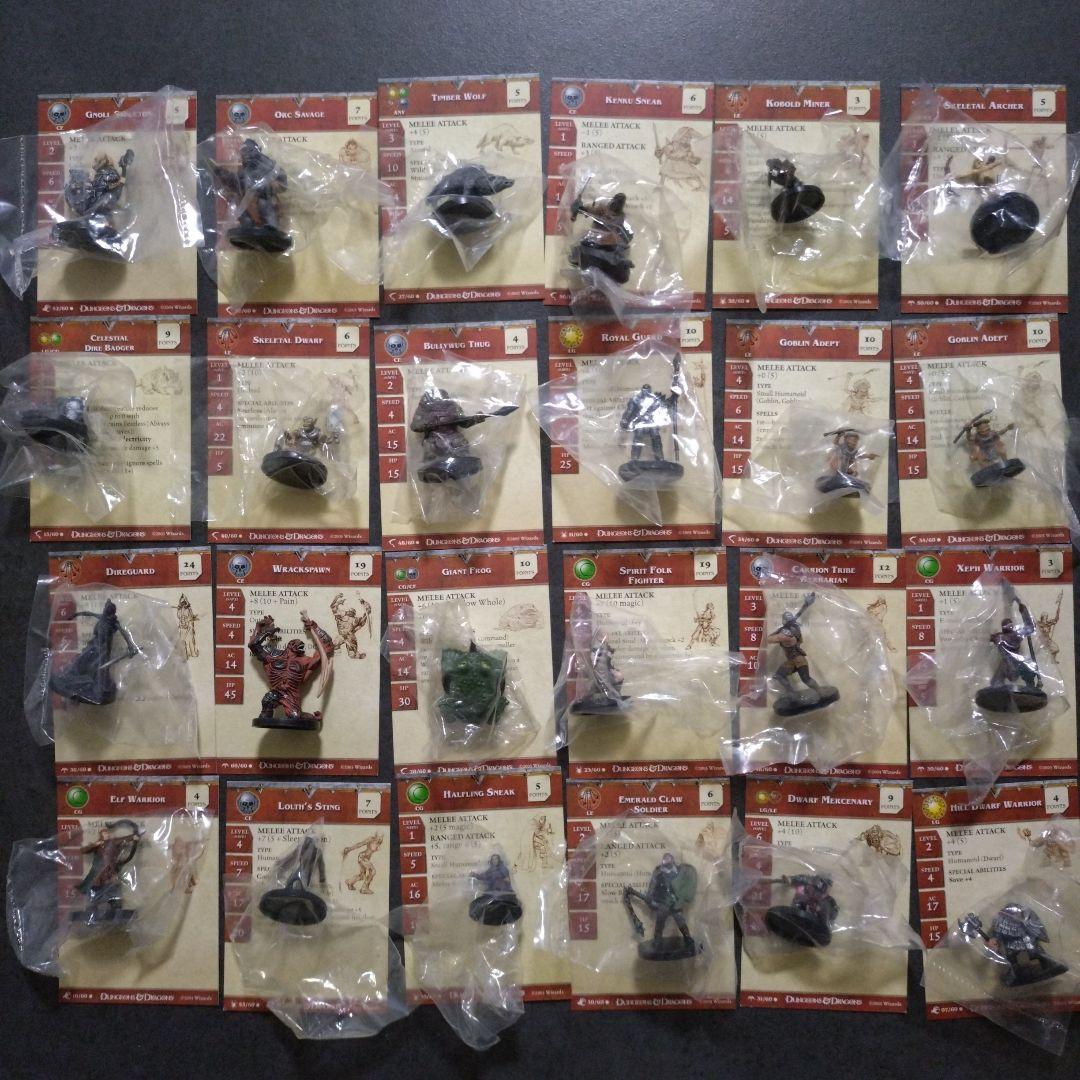 ダンジョンズ&ドラゴンズ　ミニチュア　まとめ売り