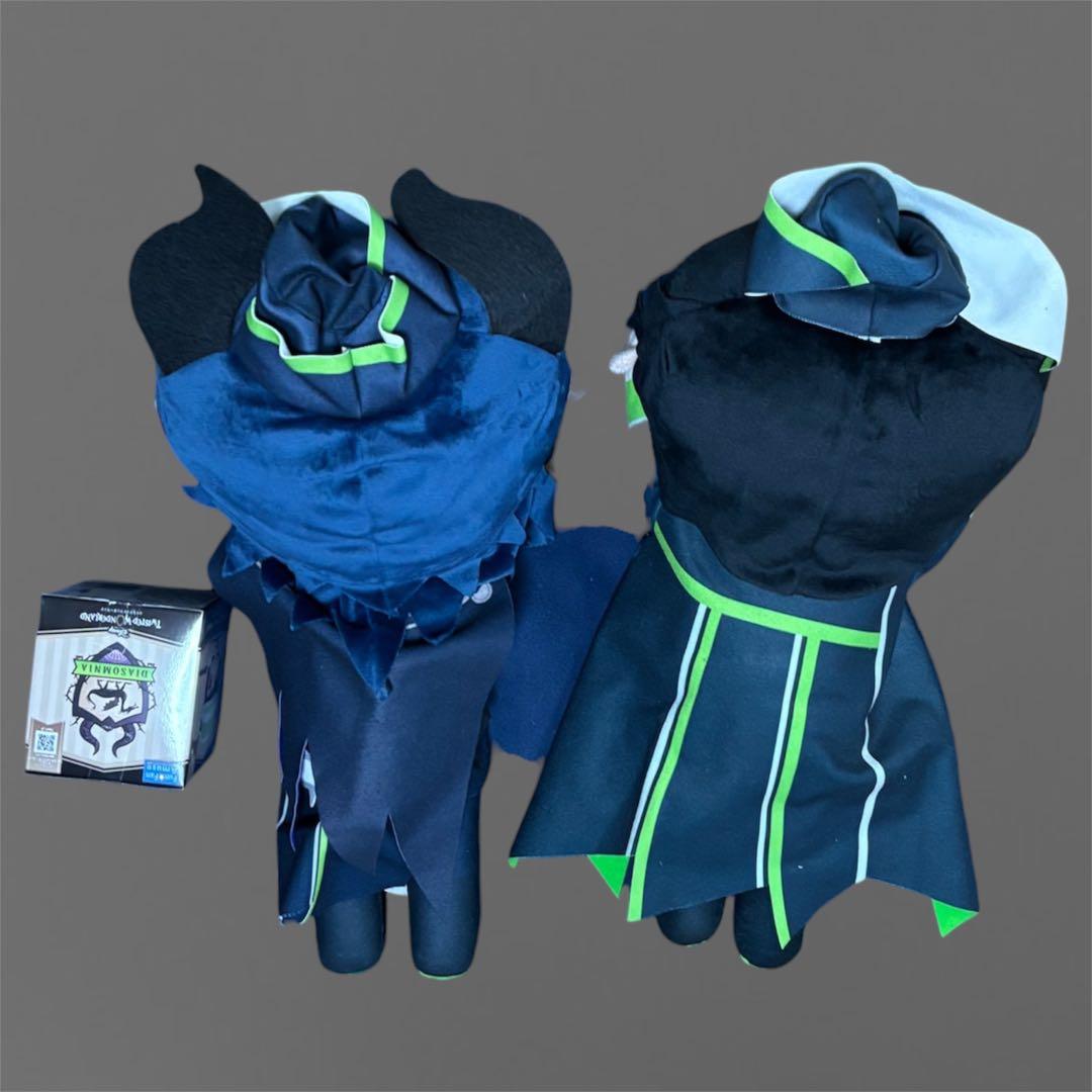 ツイステ リリア・ヴァンルージュ　マレウス・ドラコニア 寝そべり ぬいぐるみ