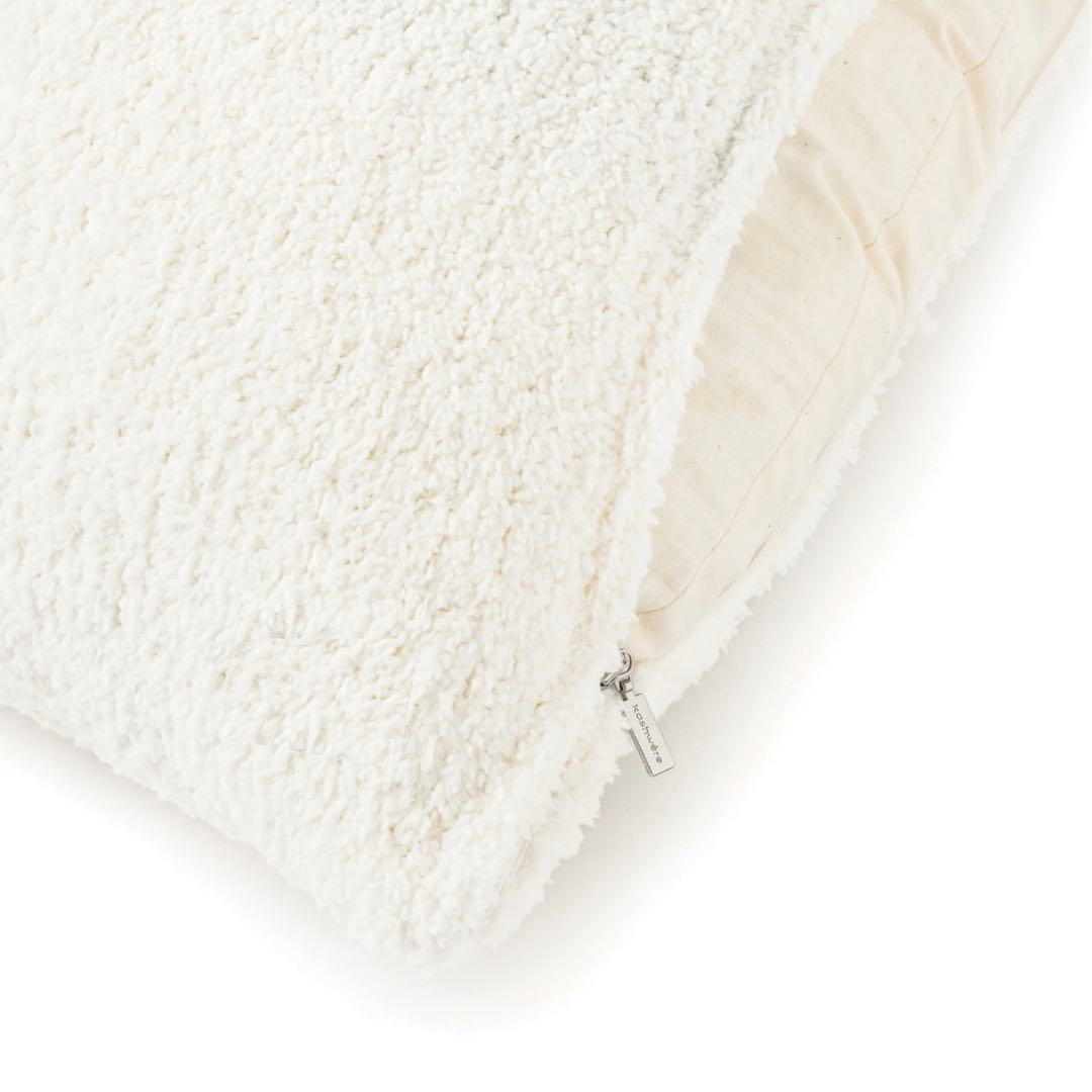 【送料無料　美品】カシウェア　kashwere ピローケース　ホワイト　1枚