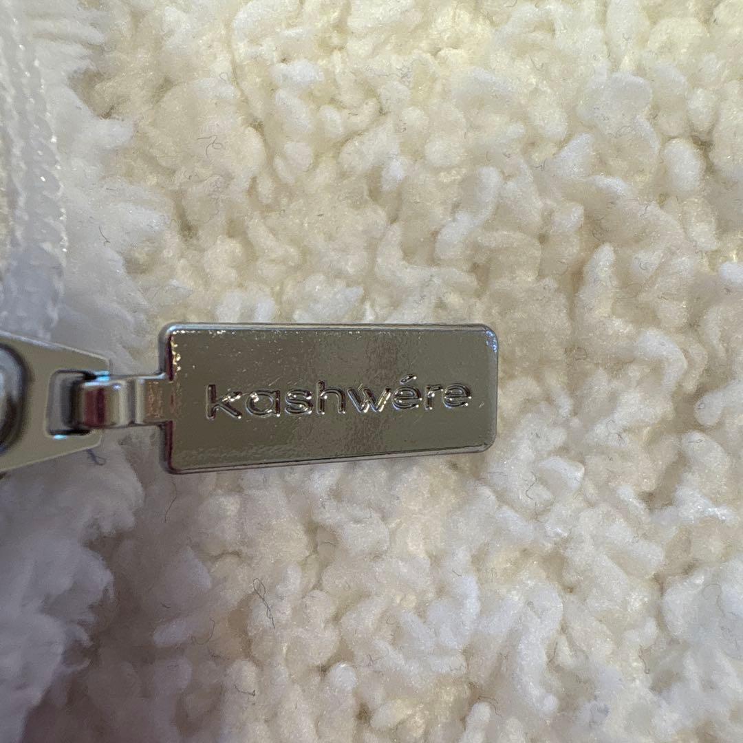 【送料無料　美品】カシウェア　kashwere ピローケース　ホワイト　1枚