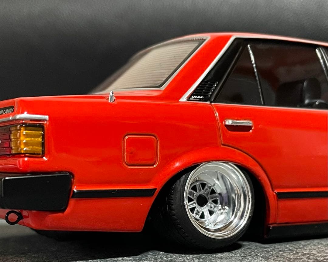 1/24 アシェット 国産名車 TOYOTA カムリ GT改 カスタム 旧車
