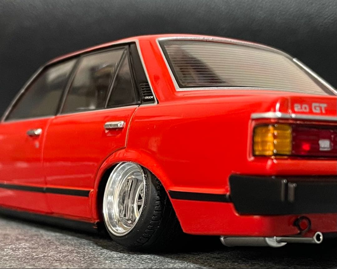 1/24 アシェット 国産名車 TOYOTA カムリ GT改 カスタム 旧車