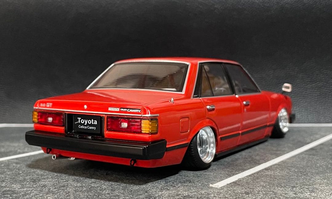 1/24 アシェット 国産名車 TOYOTA カムリ GT改 カスタム 旧車