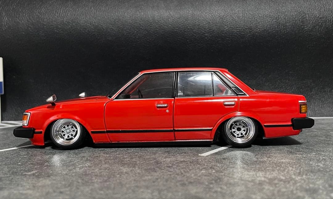 1/24 アシェット 国産名車 TOYOTA カムリ GT改 カスタム 旧車