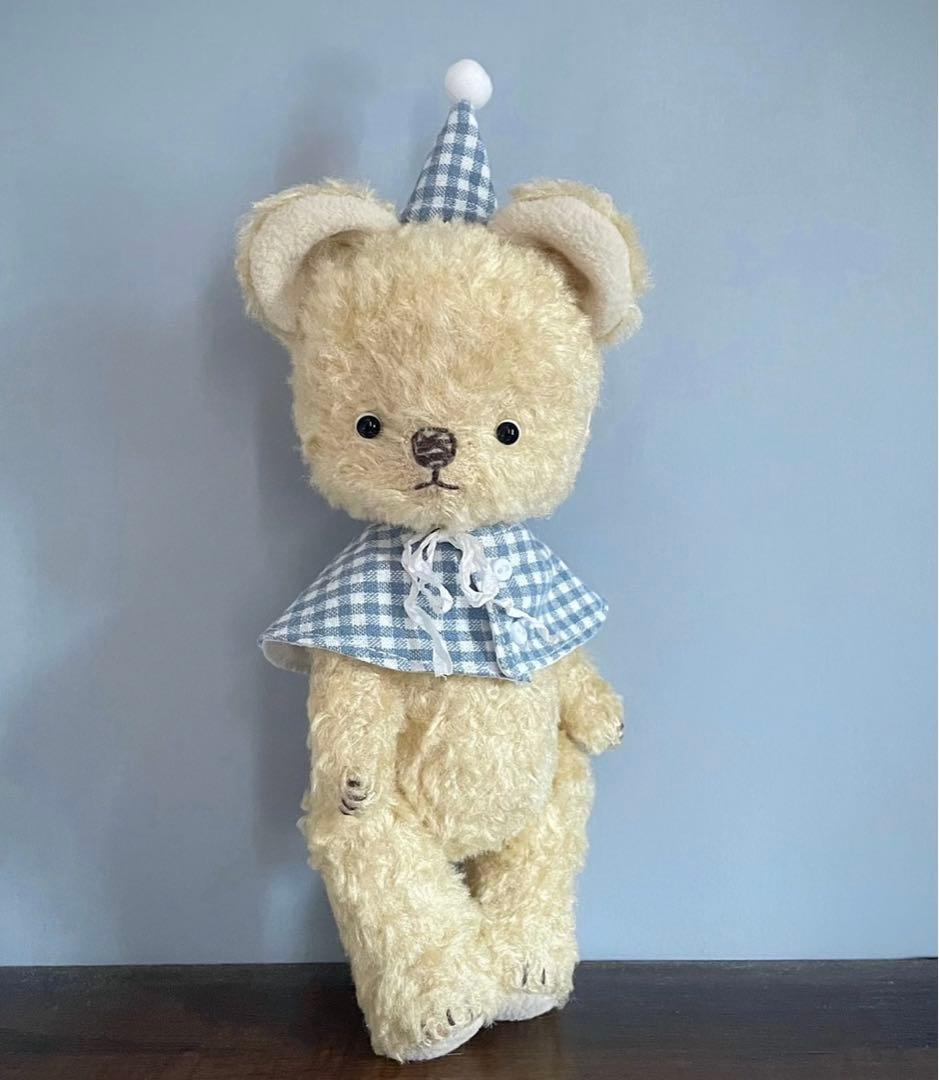 連れてってくま テディベア アーティストベア 海外作家様 ぬいぐるみ 置物