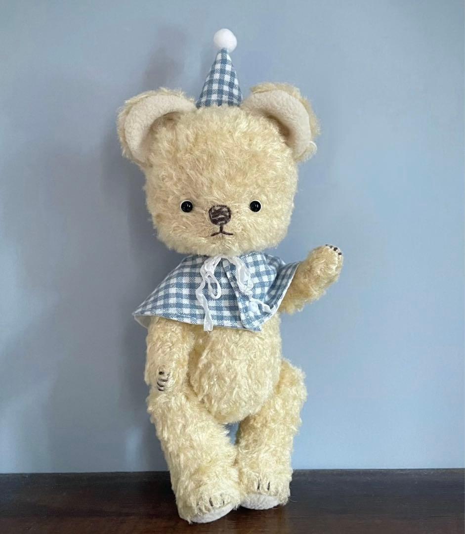 連れてってくま テディベア アーティストベア 海外作家様 ぬいぐるみ 置物