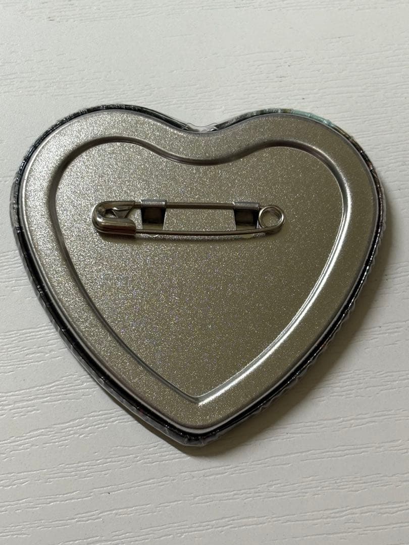 セブルス・スネイプ ハート型缶バッチ