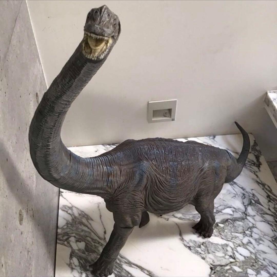 海洋堂 1990年製 ブラキオサウルス 80cm巨大フィギュア 美品