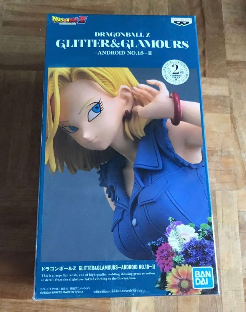 ドラゴンボール　GLITTER&GLAMOROUS　ブルマ　 18号　フィギュア