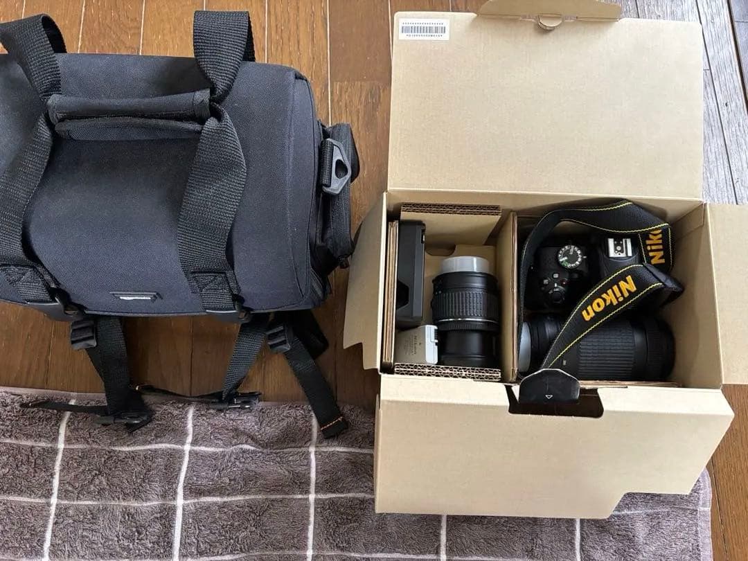 Nikon D3400 レンズ2ケ バックサービス