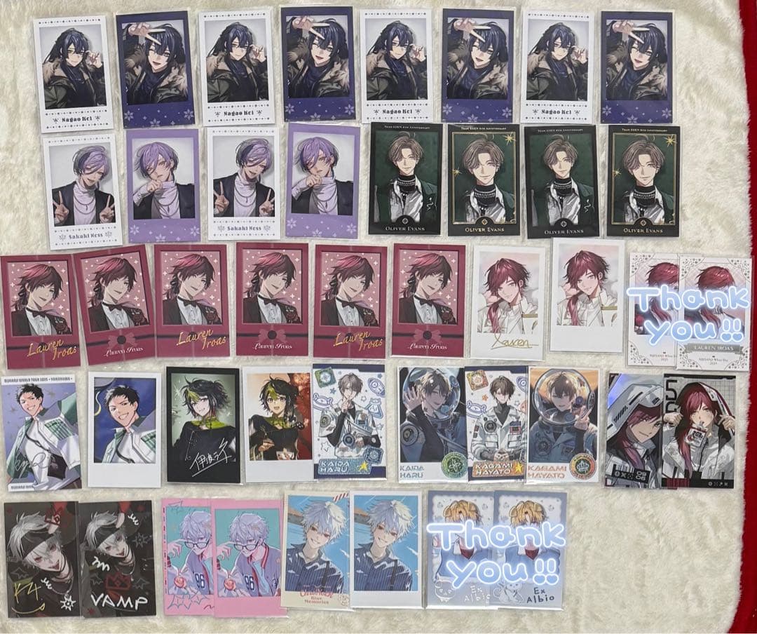 にじさんじ カード類 マグネット まとめ売り (商品説明蘭必読)