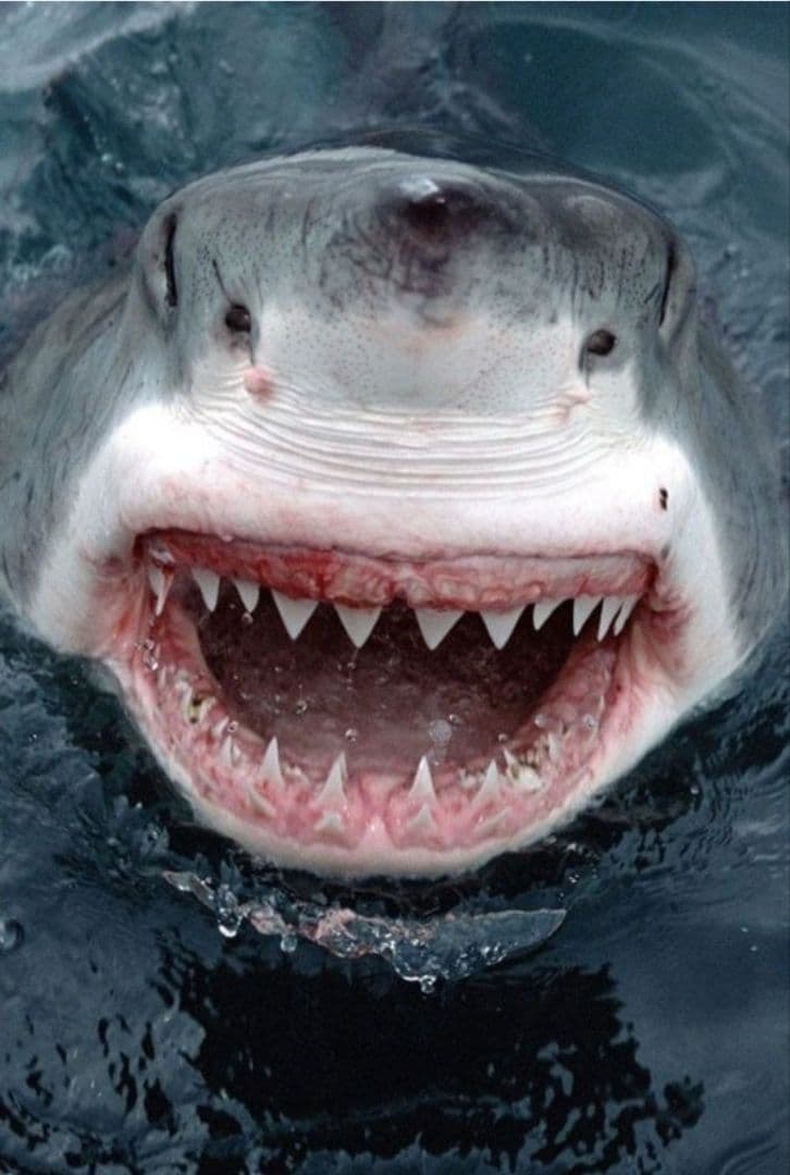 サメの歯　ナローホワイト　USA産　ホホジロザメ祖先種 (細型)