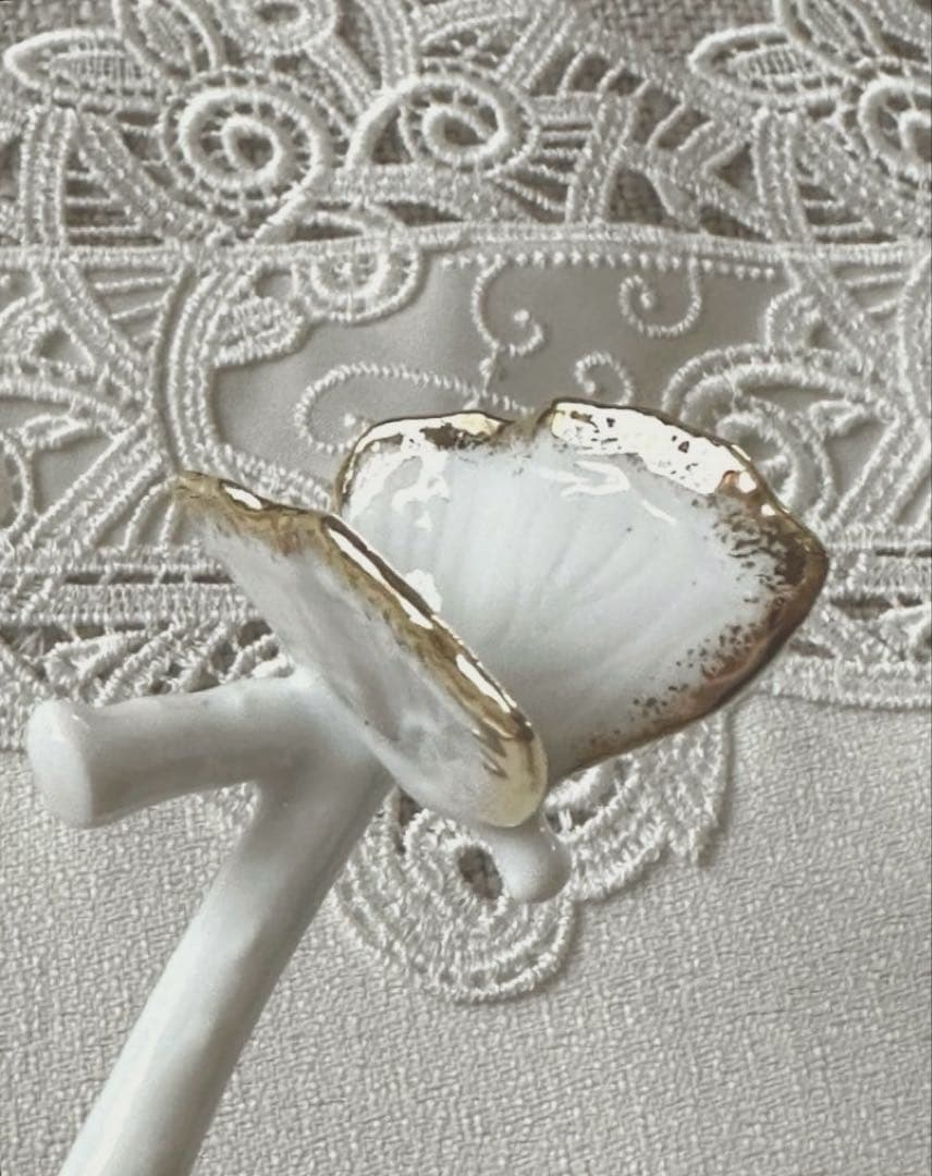 リモージュ Haviland 製　パピヨンゴールド　カトラリーレスト箸置き　2個