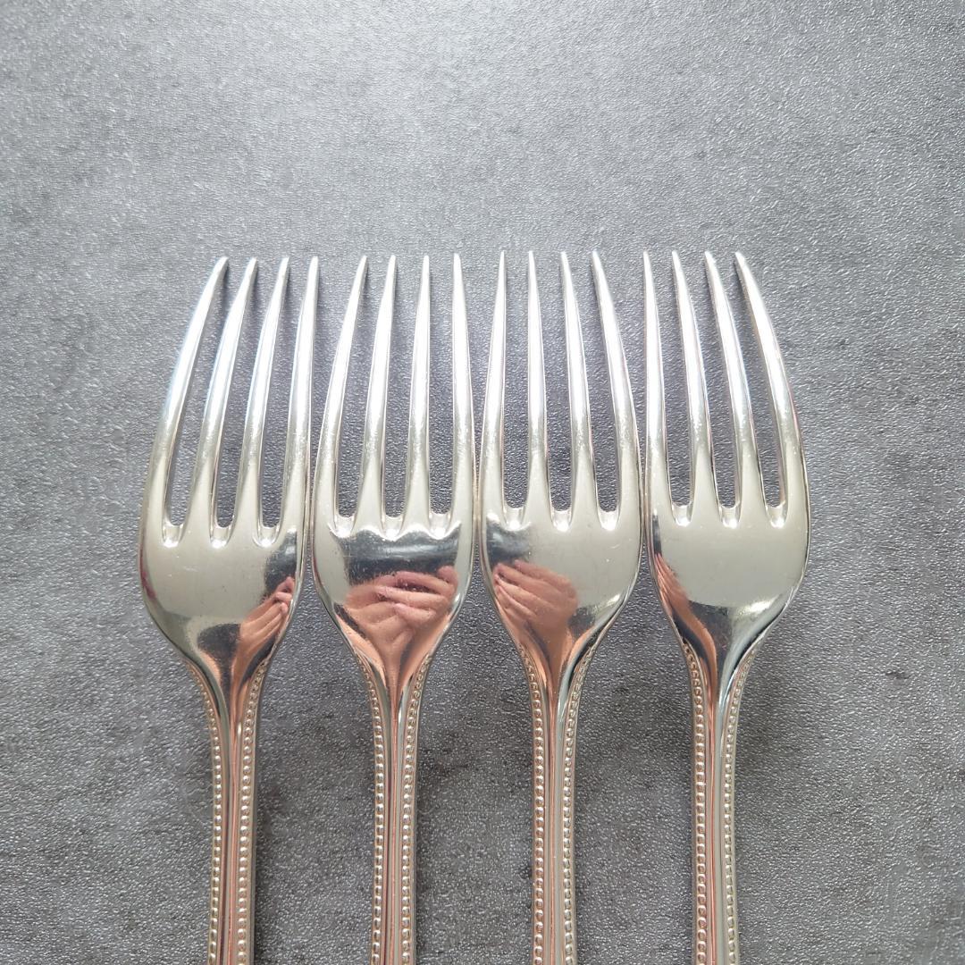 希少 クリストフル パール スタンダードフォーク 4点