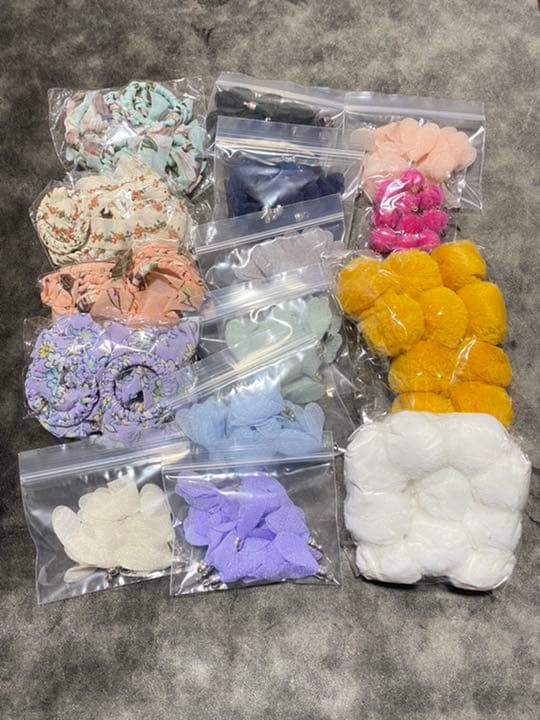 60サイズにたっぷりパーツ・素材まとめ売り