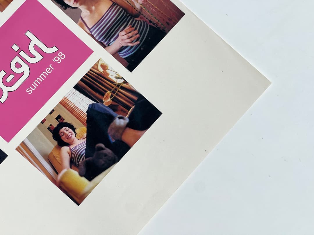 x-girl summer '98 ポスター