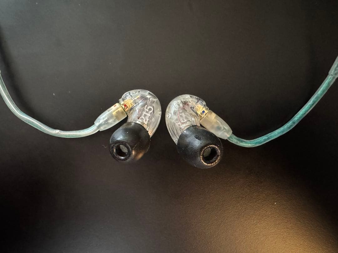 S*a様 SHURE SE215 クリア