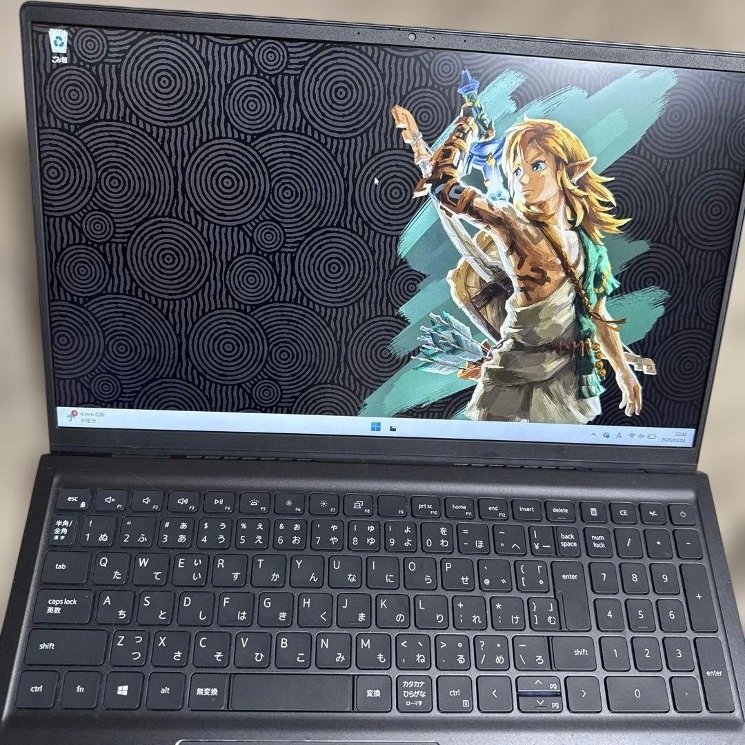Windowsノート本体 Dell Inspiron 5500U Ryzen5 8GB SSD256GB