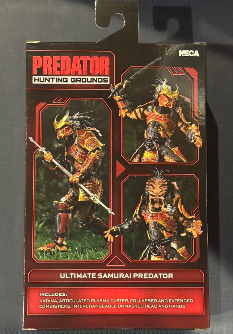 新品未開封 NECA ネカ 7インチ アルティメット サムライプレデター