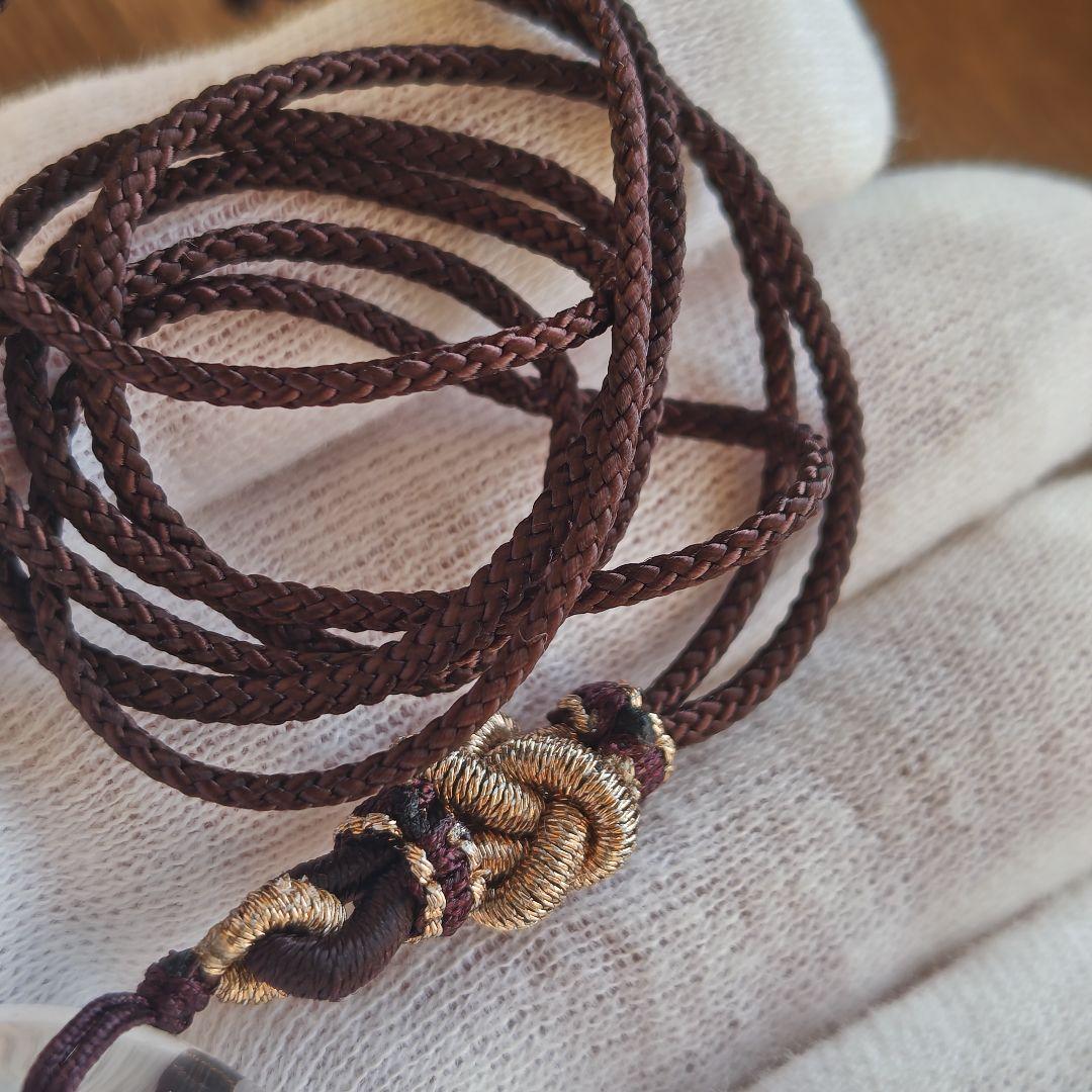 お迎え済です♡2024✩水晶　インフィニティ最強紐ネックレス