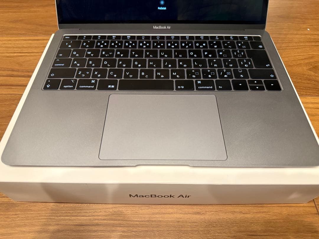 【美品】◎バッテリー容量約93% MacBook Air スペースグレー 本体
