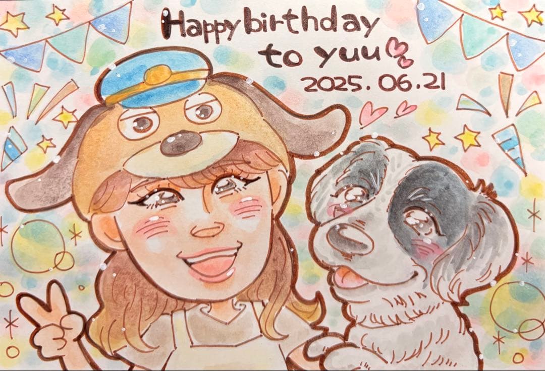 ＊ なっぴ《プロフ必須です☆》様 似顔絵オーダー ご確認専用ページ ＊