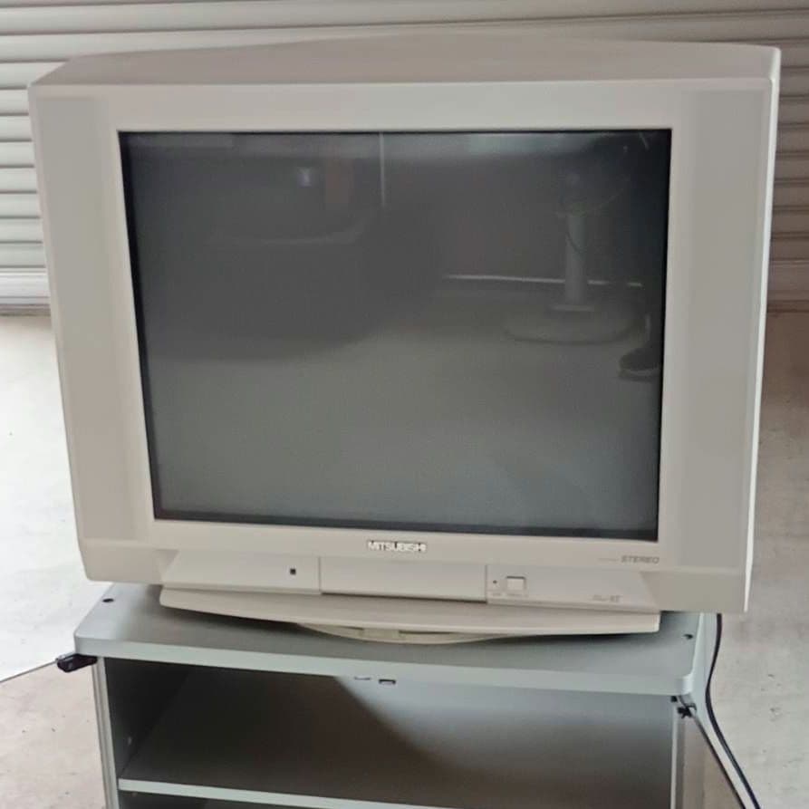 ブラウン管 カラーテレビ 昭和レトロ 昭和 家電 アンティーク クラシック 三菱